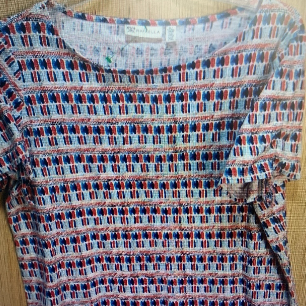 Colorful Patterned Women Top